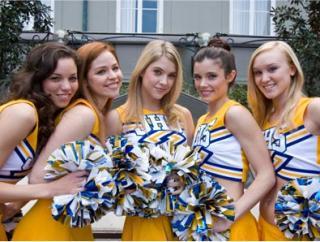 High School cheerleaders 2