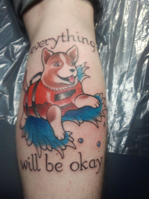 I believe you, Tattoo Dog.