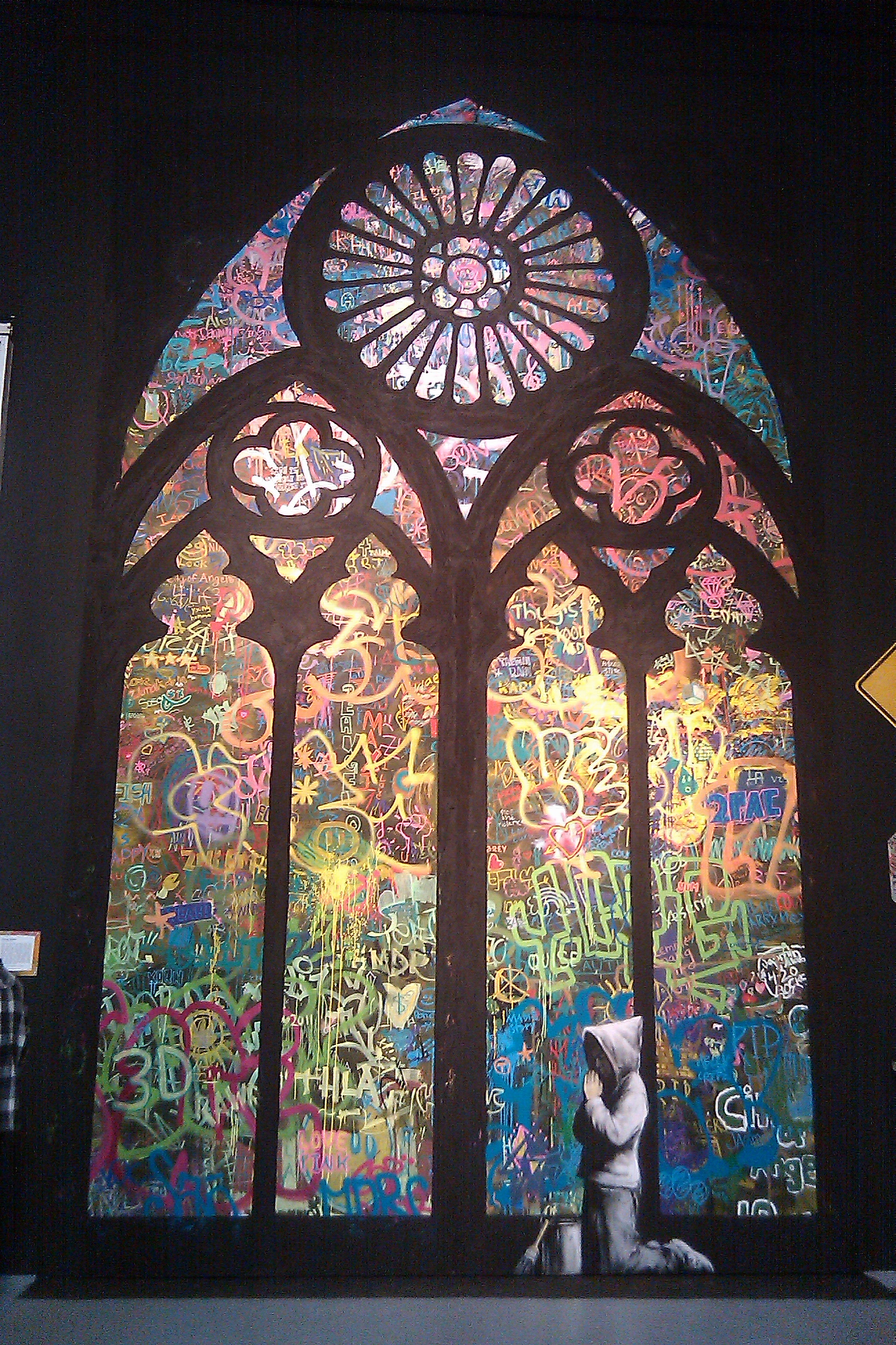 stained glass window art