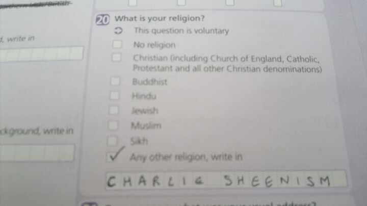Sheenism...the new religion