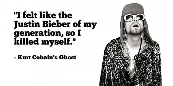Justin Bieber vs. Kurt Cobain