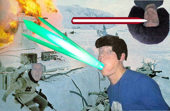 Hoth gets attacked by some dude with Elvis hair