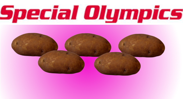 The Special Olympics just released their new logo to symbolize the unity between the specials with five potatoes.