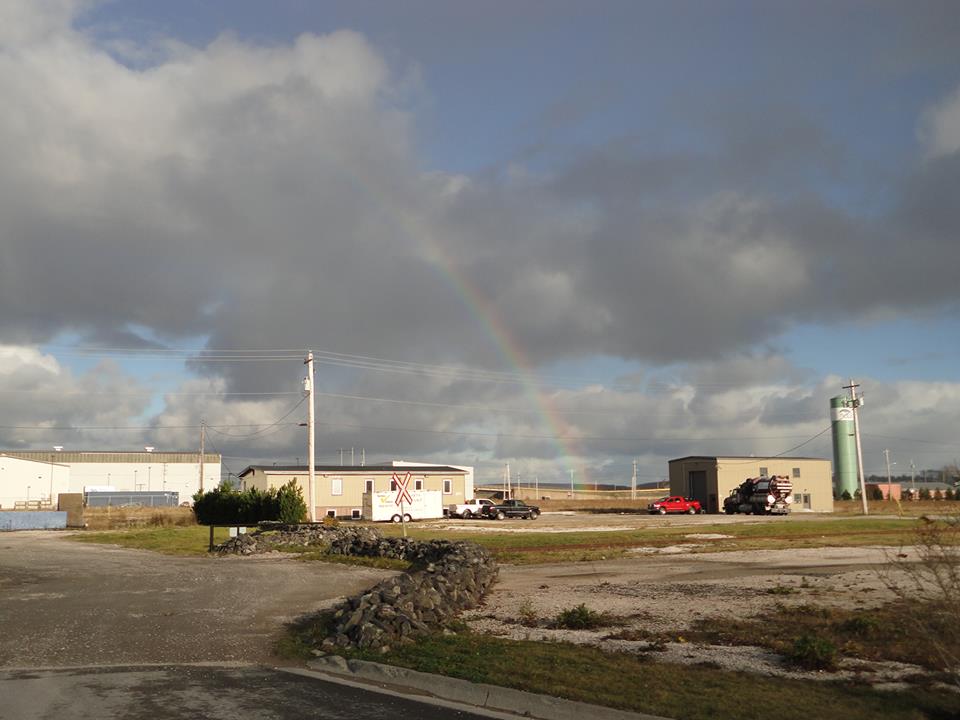 Dark Clouds up in the Sky in Sydney Nova Scotia