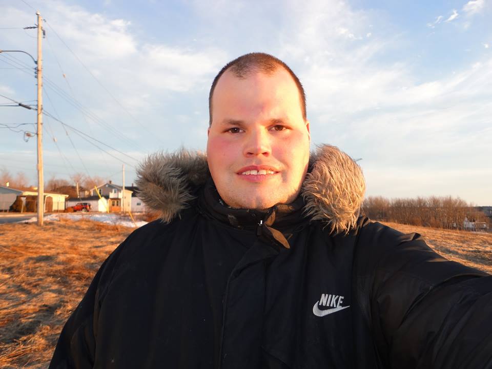 Frankie MacDonald is enjoying his Nice and Beautiful but Cold Evening.