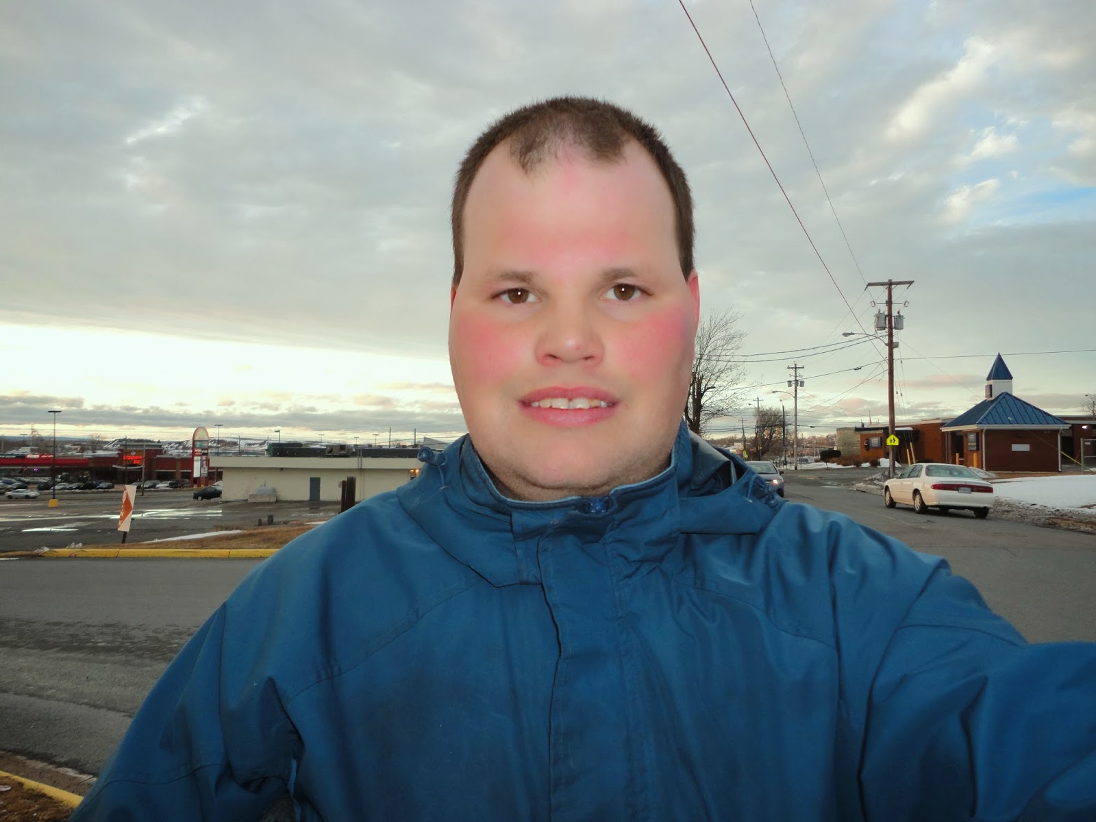 Frankie MacDonald is enjoying his nice evening and he is going for a long walk for something to do.