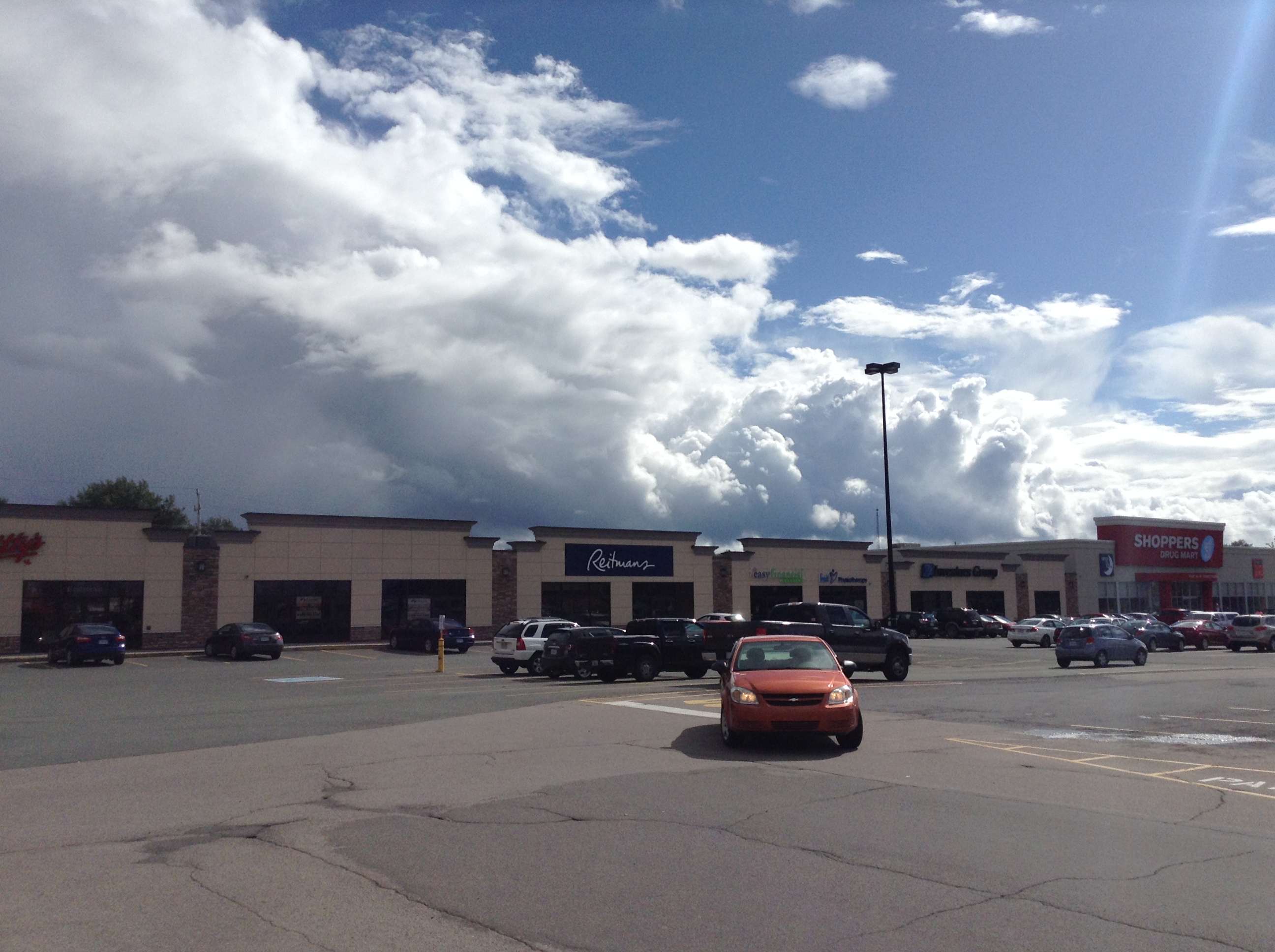 Dark Thunderclouds up Ahead.