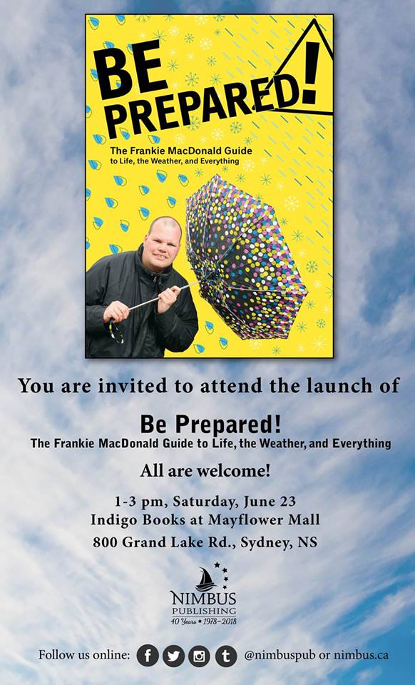 My Book Launch will be Taking Place at the Mayflower Mall in Sydney Nova Scotia on Saturday June 23, 2018 at 1PM Atlantic Time.