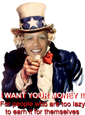 He wants you..r  money and guns