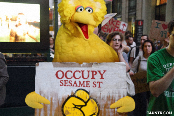 Occupy Sesame Steet has turned violent
