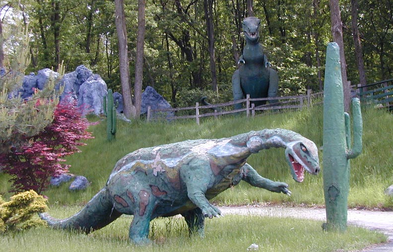 Abandoned Dinosaur Park In Michigan Is Totally Creepy