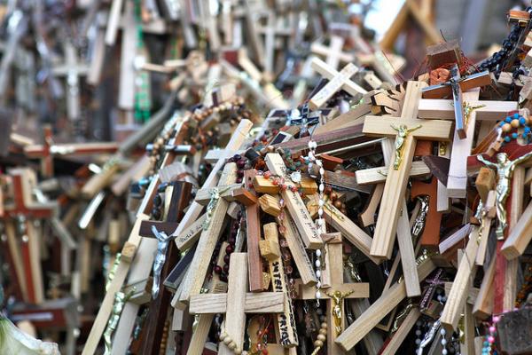 Lithuania's Haunting "Hill of Crosses"