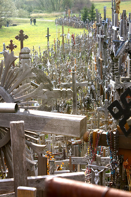 Lithuania's Haunting "Hill of Crosses"