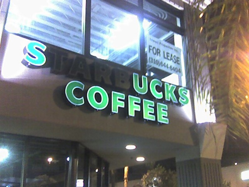 funny neon sign fails - For Lease Mamada Coffee Ucks