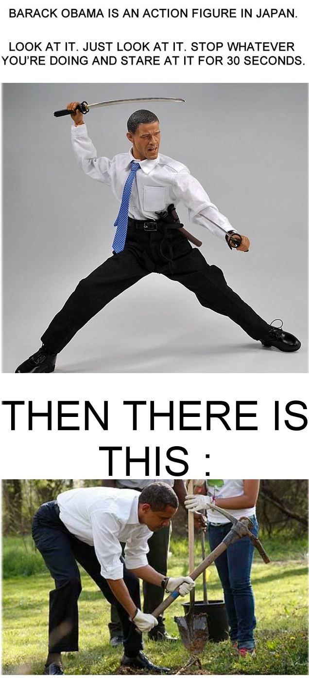 Obama the image vs Obama the reality