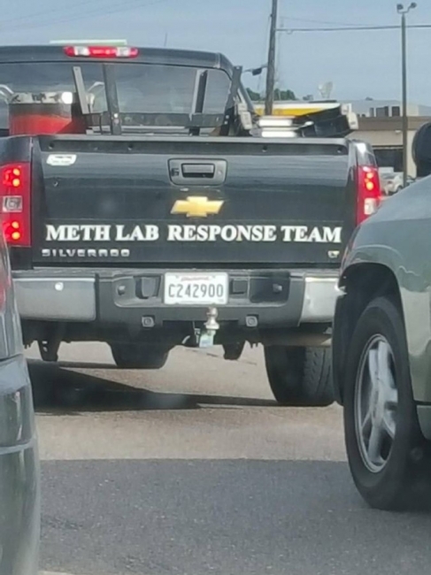 bumper - Meth Lab Response Team Silverado C242900