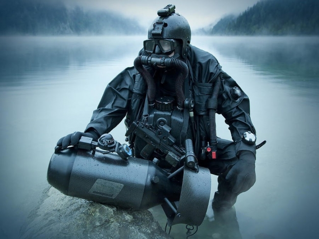 military diving gear