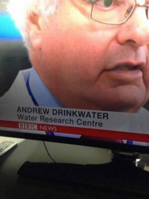 andrew drinkwater - Andrew Drinkwater Water Research Centre Bbc News