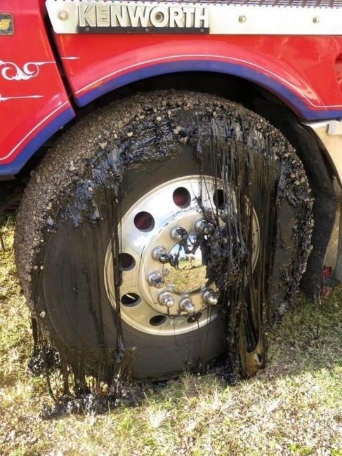 melted tires australia - Kenworth Co