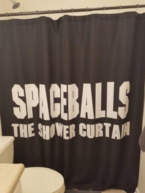 spaceballs - Spaceballs The Shower Curtan