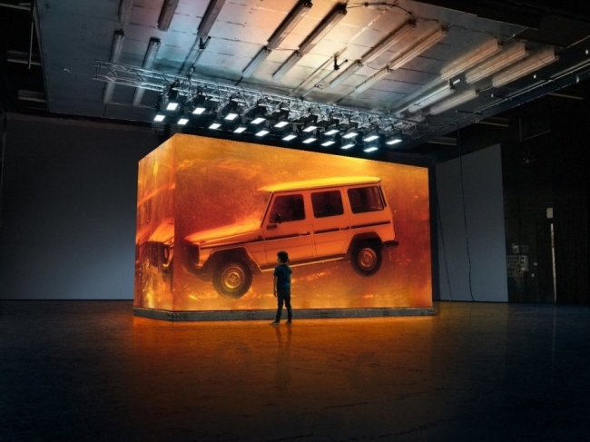 mercedes g wagon in resin