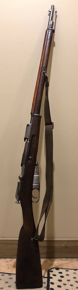 Finnish Capture Austrian Marked Uboat M91 Mosin