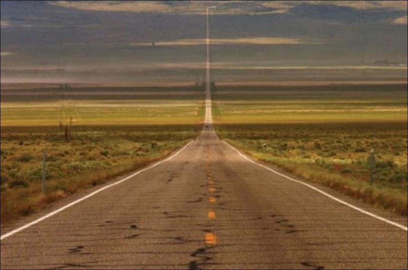 U.S. Route 50, known as The Loneliest Road in America.