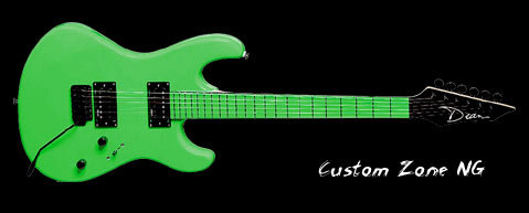 guitar dean custom zone
