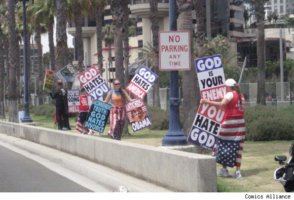 Super Heroes vs. the Westboro Baptist Church