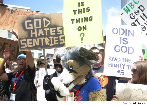 Super Heroes vs. the Westboro Baptist Church