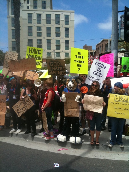 Super Heroes vs. the Westboro Baptist Church