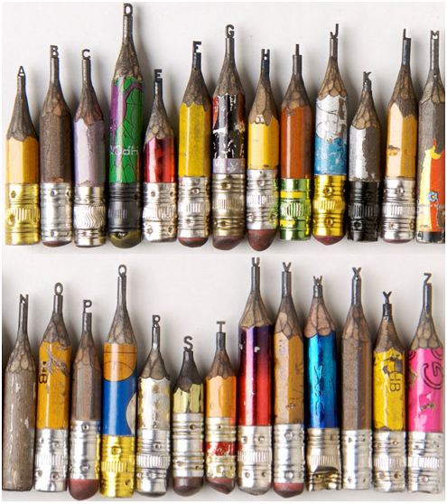 Miniature Art On The Tip Of A Pencil