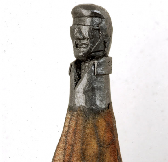 Miniature Art On The Tip Of A Pencil