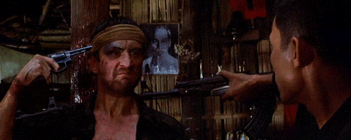 4. According to reports, during some of the Russian roulette scenes in the movie The Deer Hunter, a live round was put into the gun to heighten the actors tension per Robert De Niros suggestion. It was checked, however, to make sure the bullet was not in the chamber before the trigger was pulled.