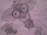 flies i drew....yes yes i know, very interesting