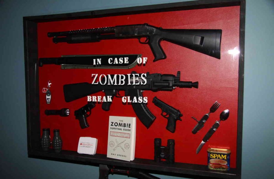 case of zombies break glass kit - In Case Of Zombies Break Glass Zombie Survival Guide Spam