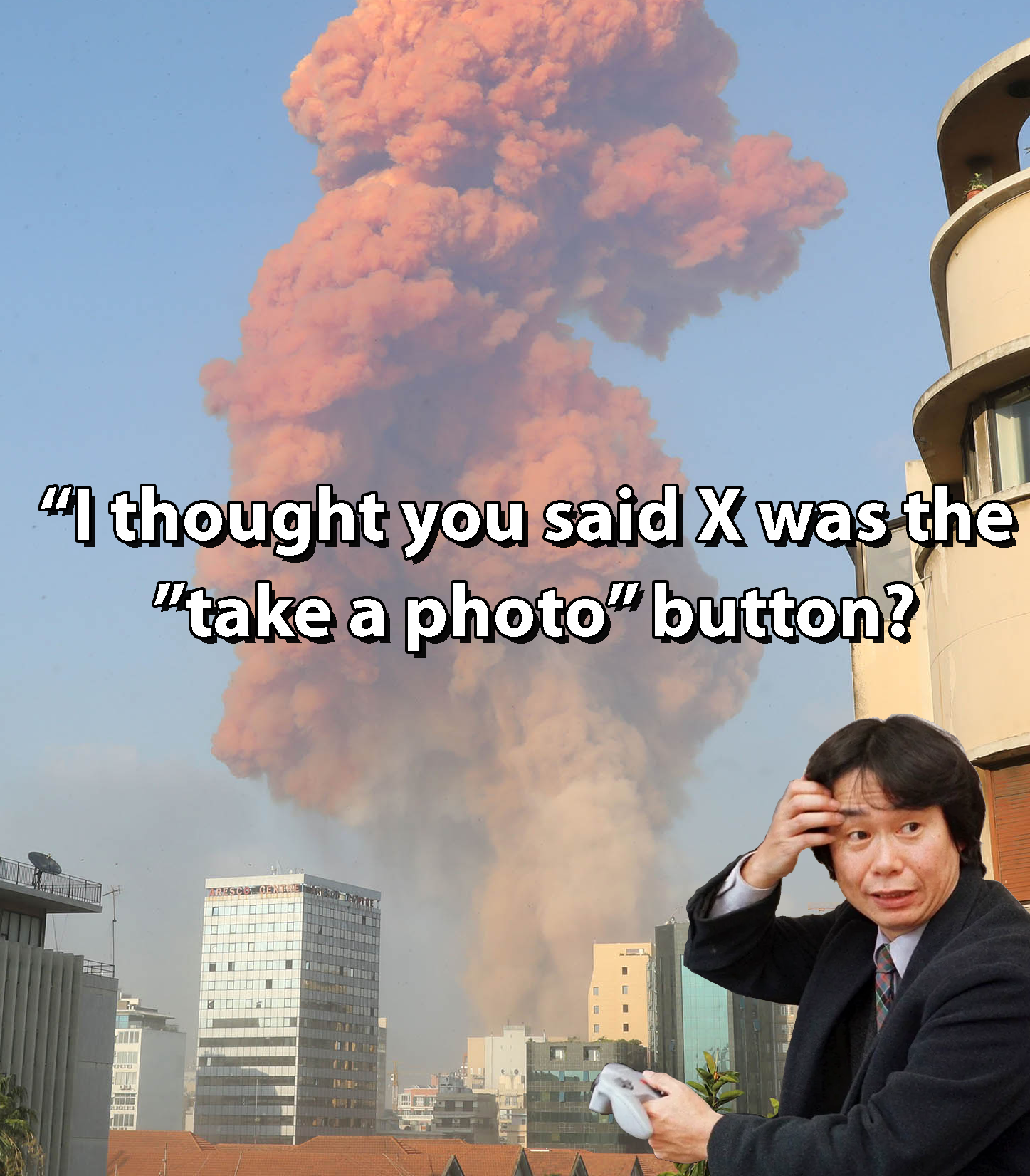 Photoshop Contest #134: Confused Shigeru Miyamoto - Funny Contest