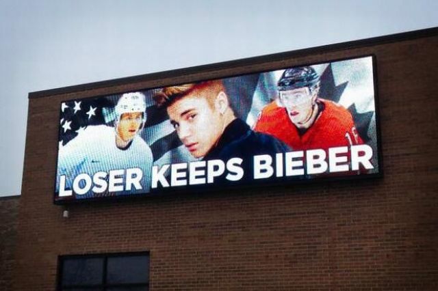 The upcoming Olympic semi final game between Canada and the USA hockey teams has some truly horrendous consequences.