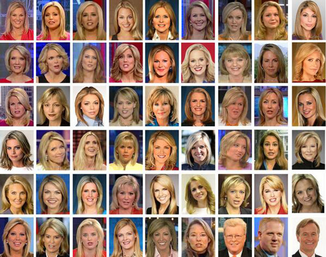 Overwhelmingly Blond.