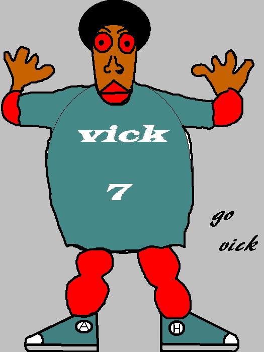 vick is back you haters!!! by andre herring