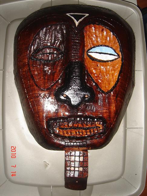 wood carving by the king  of art andre herring