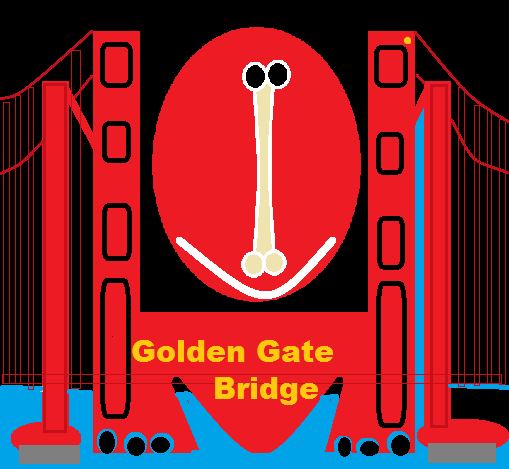 ART OF GOLDEN GATE BRIDGE