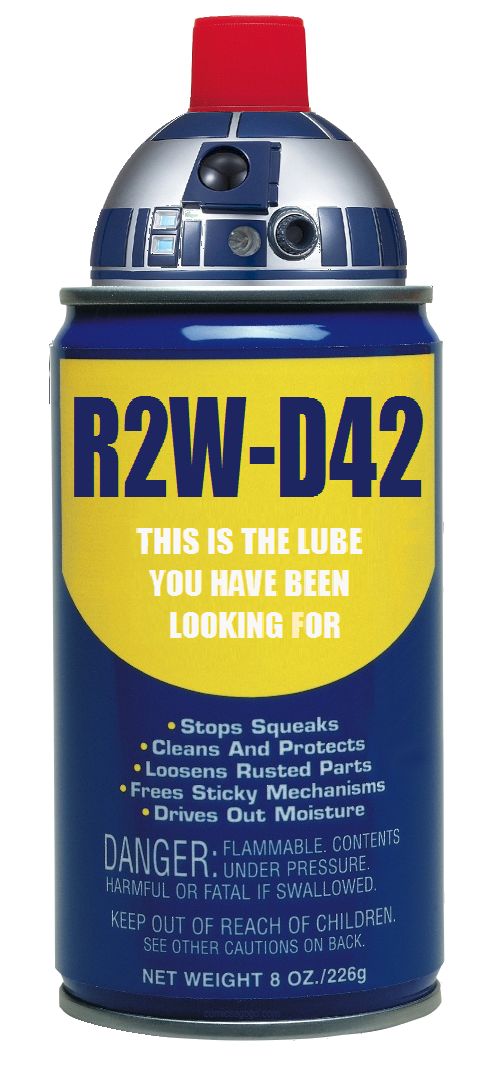 a can of r2d2 maybe