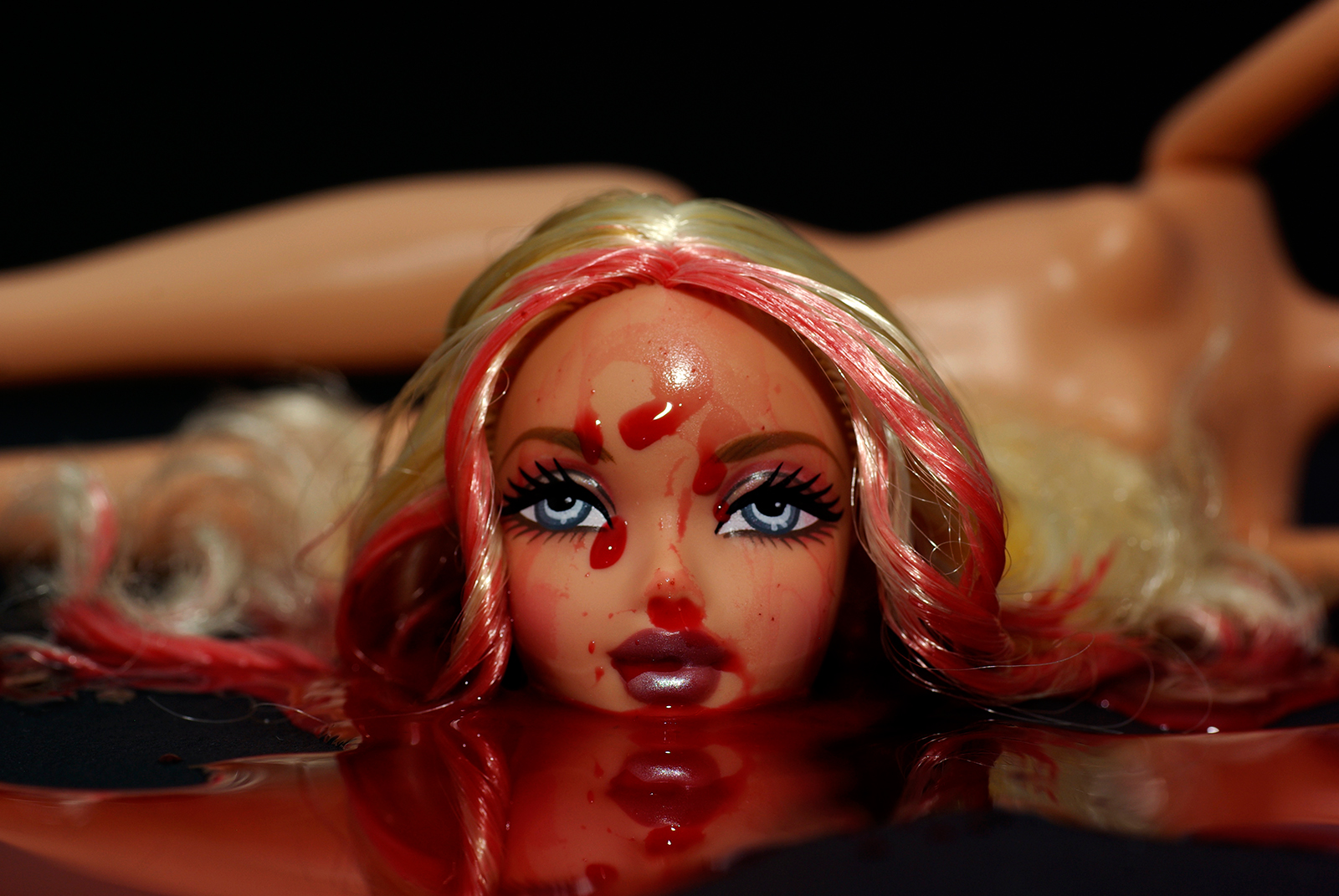 blood barbie