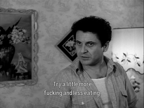 joe pesci raging bull gif - Try a little more fucking and less eating.