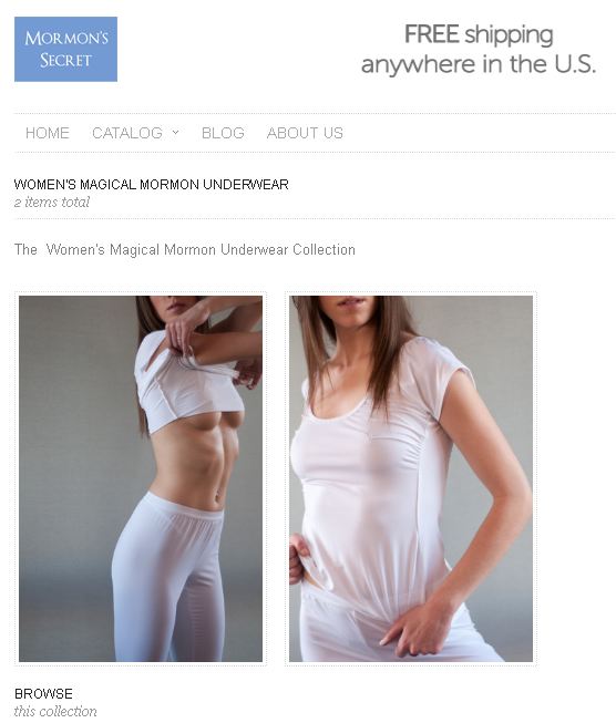freeman t porter - Mormon'S Secret Free shipping anywhere in the U.S. Home Catalog Blog About Us Women'S Magical Mormon Underwear 2 items total The Women's Magical Mormon Underwear Collection Browse this collection