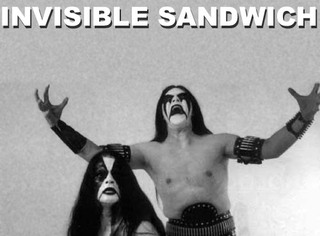 black metal funny - Invisible Sandwich