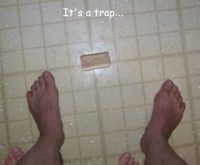 it's a trap soap - It's a trap...