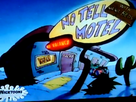 rocko's modern life motel - No Tellus Motel Nb Vacano Nicktoons