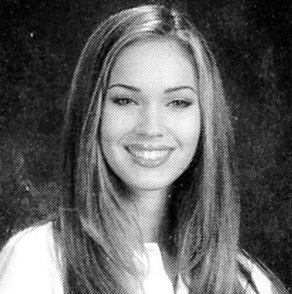 Megan Fox Yearbook photo